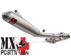 COMPLETE EXHAUST YAMAHA YZ 250 F 2021-2023 AKRAPOVIC S-Y2MET16-CIBNTA