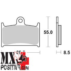 FRONT BRAKE PADS TRIUMPH SPRINT RS 955 1999-2005 SBS 6566240 624HF HF CERAMICA