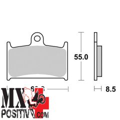 FRONT BRAKE PADS TRIUMPH SPRINT ST 955 1999-2004 SBS 656624P SP - EVO SINTER