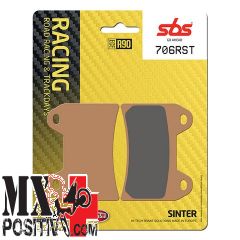 FRONT BRAKE PADS DUCATI STREETFIGHTER 848 2012-2015 SBS 656706RT RST SINTERIZZATA RACING