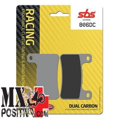 FRONT BRAKE PADS SUZUKI GSX-R 1300 HAYABUSA (8 INIETTORI) 2008-2012 SBS 6568069 806DC DUAL CARBON