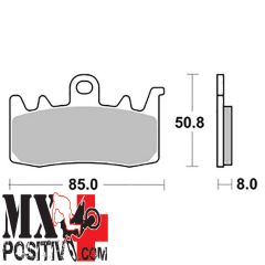 FRONT BRAKE PADS APRILIA TUONO V4 1100 R PRC 2015-2016 SBS 656900P SP - EVO SINTER