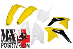 KIT PLASTICHE SUZUKI RMZ 250 2010-2018 UFO PLAST SUKIT416F999W OEM 18