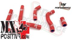 KIT TUBI SILICONE HONDA CR 125 2005-2007 TBF PERFORMANCE TB17027R ROSSO