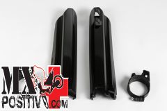 FORK GUARDS YAMAHA YZF 250 2001-2004 UFO PLAST YA03803001 NERO