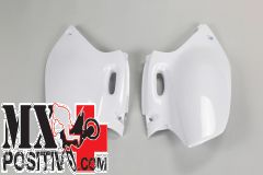 SIDE PANELS YAMAHA YZF 250 2001-2002 UFO PLAST YA03811046 BIANCO