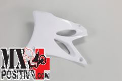 RADIATOR SCOOPS YAMAHA YZ 85 2002-2014 UFO PLAST YA03855046 BIANCO