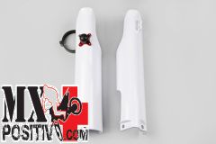 FORK GUARDS YAMAHA YZF 450 2005-2007 UFO PLAST YA03884046 QUICK STARTER (SC.DIV./DIFF.DISC) BIANCO