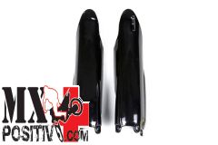 FORK GUARDS YAMAHA YZF 250 2008-2009 UFO PLAST YA03896001 NERO