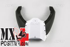 SIDE COVERS FILTER BOX YAMAHA YZ 250 F 2014-2018 UFO PLAST YA04837046 coperchio airbox completo / complete airbox BIANCO / WHITE