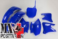 COMPLETE PLASTIC KIT YAMAHA YZF 250 2001-2002 UFO PLAST YAKIT303089 BLU