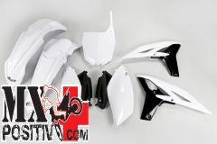 COMPLETE PLASTIC KIT YAMAHA YZF 250 2010 UFO PLAST YAKIT308046 BIANCO