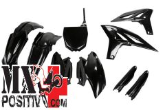 COMPLETE PLASTIC KIT YAMAHA YZF 250 2010 UFO PLAST YAKIT308F001 NERO