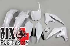 COMPLETE PLASTIC KIT YAMAHA YZF 250 2019-2023 UFO PLAST YAKIT321046 BIANCO