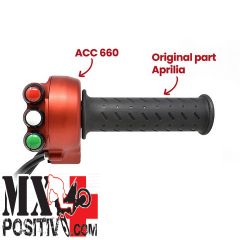 COMANDO GAS CON PULSANTIERA INTEGRATA APRILIA RS 660 2020-2023 JET PRIME JP ACC 660 N R