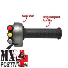 GAS CONTROL WITH INTEGRATED PUSHBUTTON PANEL APRILIA RS 660 2020-2023 JET PRIME JP ACC 660 N T