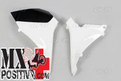 SIDE COVERS FILTER BOX KTM SX-F 350 2011-2012 UFO PLAST KT04025047   BIANCO / WHITE