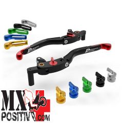 ADJUSTABLE BRAKE/CLUTCH LEVERS ECO GP 2 HONDA CB 1100/EX/RS 2013-2018 JET PRIME LEA15