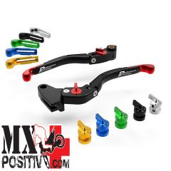 ADJUSTABLE BRAKE/CLUTCH LEVERS ECO GP 2 TRIUMPH DAYTONA 675 R 2011-2019 JET PRIME LEA14