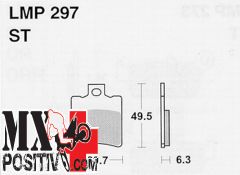 BRAKE PADS BETA QUADRA CHRONO 502 50 1994-1996 ATHENA LMP297   