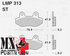 BRAKE PADS KYMCO AGILITY 50 2005-2008 ATHENA LMP313   