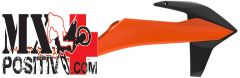 FIANCHETTI RADIATORE KTM 250 EXC 2020-2022 POLISPORT P8422100011 COLORE OEM 2020 ARANCIONE 16/NERO