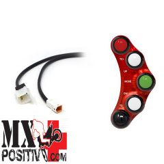 LEFT RACING BUTTON PANEL APRILIA TUONO V4/R/RR 2011-2016 JET PRIME JP PLSR 009TC R