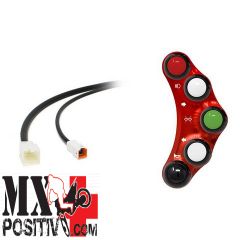 PULSANTIERA SINISTRA STRADALE MV AGUSTA BRUTALE ROSSO - RR - SCS 2021-2022 JET PRIME JP PLS 012 R